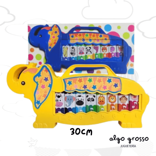 XILOFON METAL ELEFANTE DE 30CM art.704