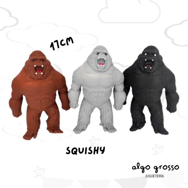 SHAKY FRIENDS SQUISHY/APRETABLE KING KONG 17CM art.IK0391