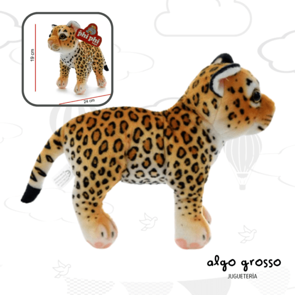 TIGRE LEOPARDO PARADO 24CM art.1945