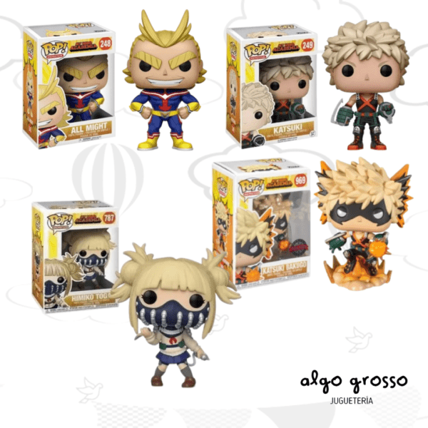 MY HERO ACADEMIA FIGURA POP SURTIDOS "ALTERNATIVO"