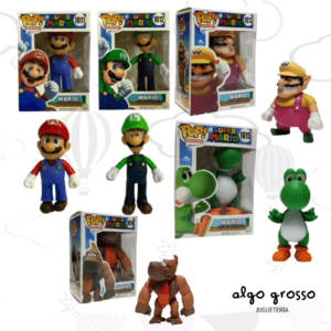 SUPER MARIO BROSS FIGURA POP SURTIDOS "ALTERNATIVO"