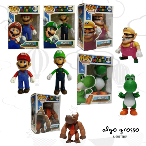 SUPER MARIO BROSS FIGURA POP SURTIDOS "ALTERNATIVO"