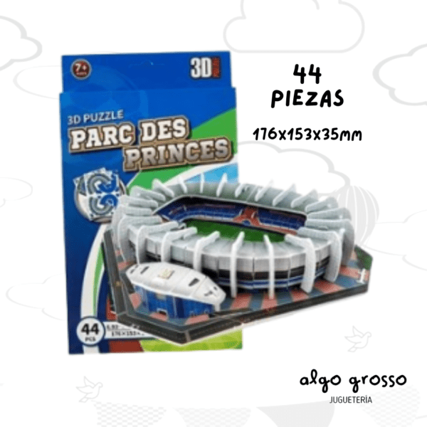ESTADIO 3D PARC DES PRINCES x44 PIEZAS art.QC20610S