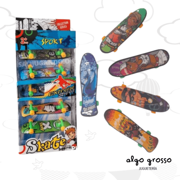 SKATE FINGER SET X5 PATINETA PARA DEDO SPORT "ALTERNATIVO"