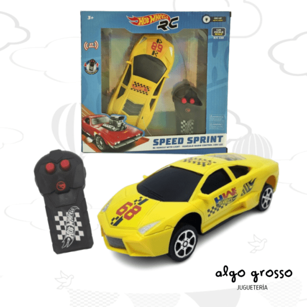HOT WHEELS VEHICULO RADIO CONTROL 2 FUNCIONES art.6213-6219