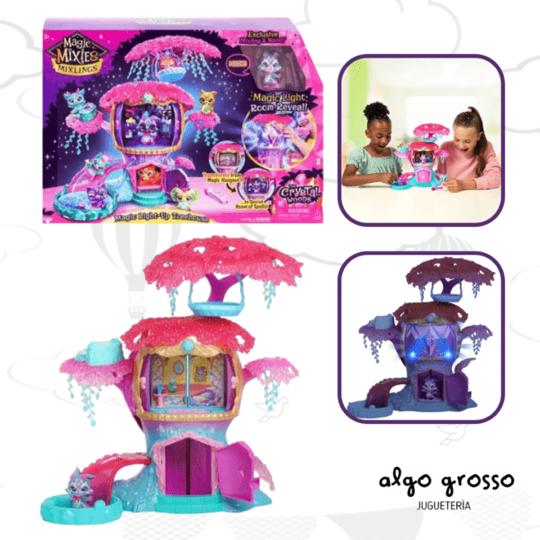 MAGIC MIXIES MIXLINGS LA CASA DEL ARBOL + 1 FIGURA Y ACCESORIOS art.14812
