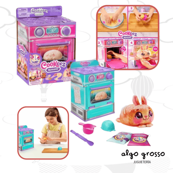 COOKEEZ MAKERY HORNO CON MASCOTA RELLENA art.23500