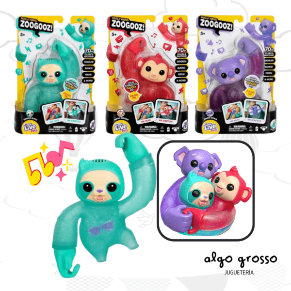 LITTLE LIVE PETS ZOOGOOZ MASCOTA ESTIRABLE 19CM art.26478