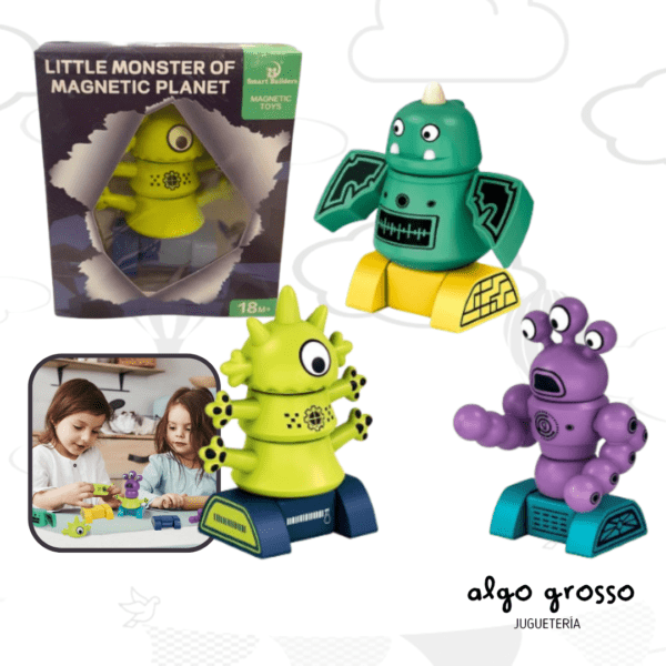 MAGNETIC MONSTER "MODELOS DESARMABLES" art. 6607