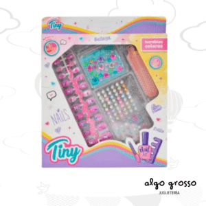 TINY NAILS SET DE UÑAS Y GEMAS art.53831