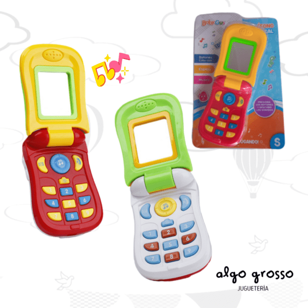 TELEFONO MUSICAL BABY GUS art.51184