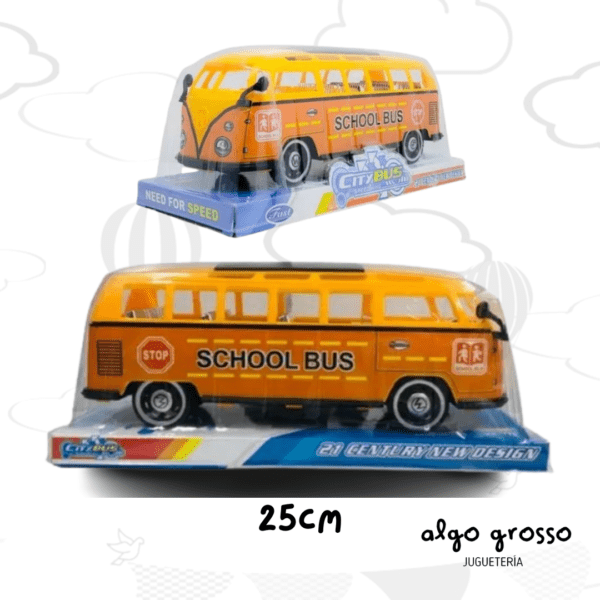 AUTOBUS - COLECTIVO ESCOLAR FRICCION BURBUJA art.50248