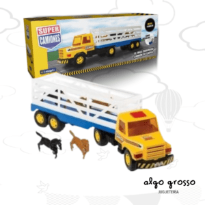 CAMION SUPER TRANSPORTE DE CABALLOS "LIONELS" art.911/N211