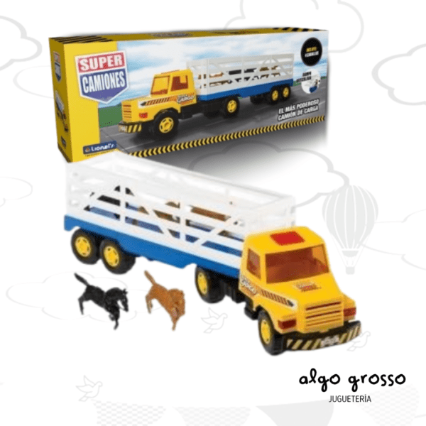 CAMION SUPER TRANSPORTE DE CABALLOS "LIONELS" art.911/N211
