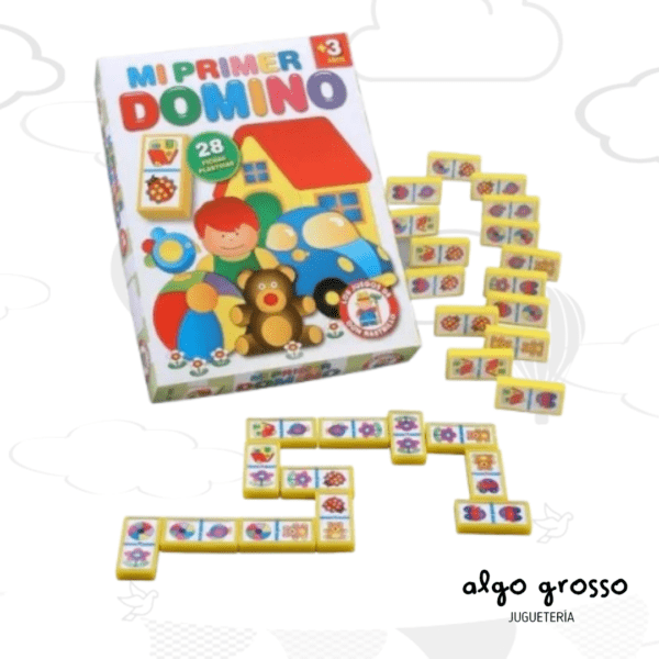 MI PRIMER DOMINO DON RASTRILLO 28 FICHAS PLASTICAS art.H202