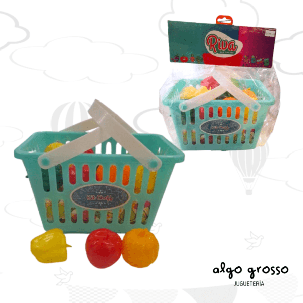 CANASTA KIT CHEF CON FRUTAS Y VERDURAS art.310