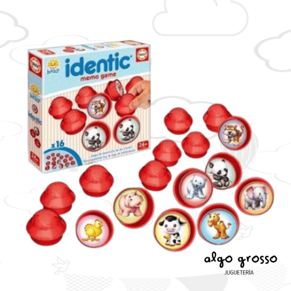 IDENTIC MEMO GAME 16 PIEZAS art.8021
