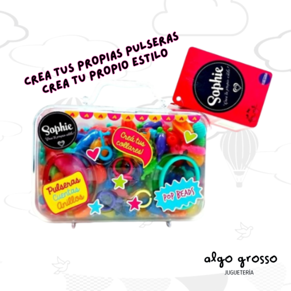 SOPHIE POP BEADS VALIJA ARMA BIJOU art.6646