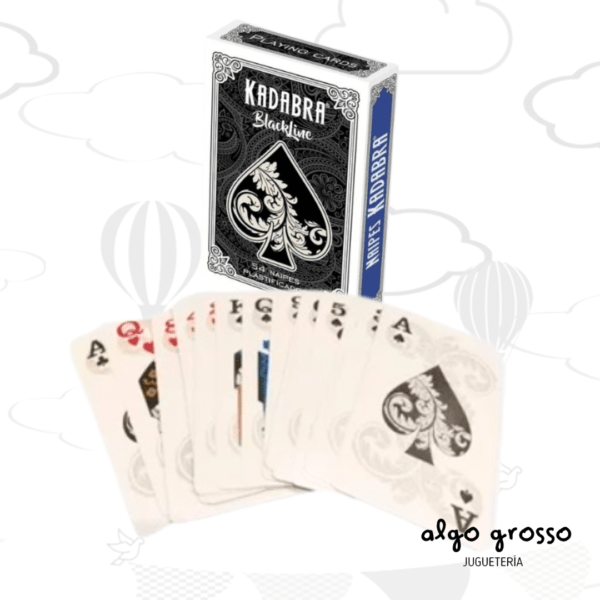 NAIPES FRANCESES - POKER X54 CARTAS - KADABRA  art.1872