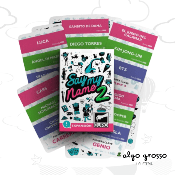 SAY MY NAME EXPANSION 2 JUEGO DE CARTAS art.SMN2