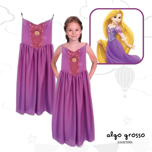 DISFRAZ RAPUNZEL ECONOMICO TALLE 1 art.CAD8252