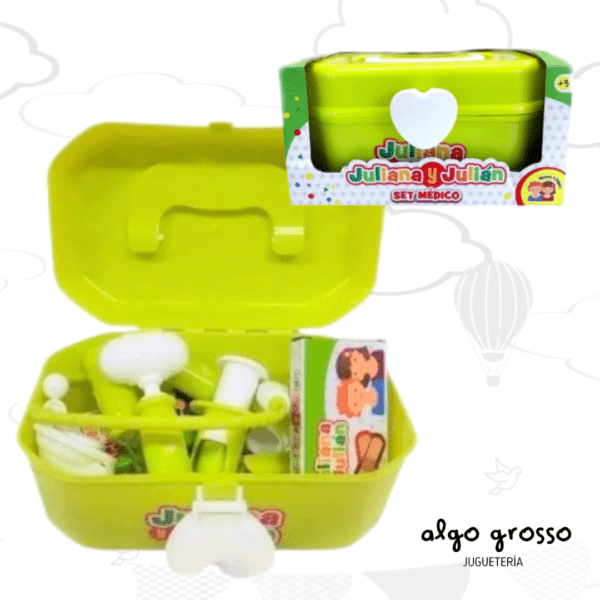 JULIANA Y JULIAN SET MEDICO - VALIJA DOCTOR art.SISJYJ011