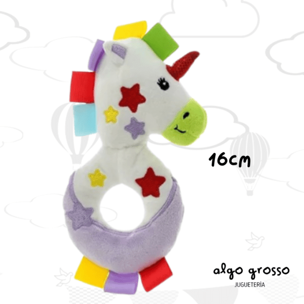 SONAJERO UNICORNIO SOFT 16CM art.8746