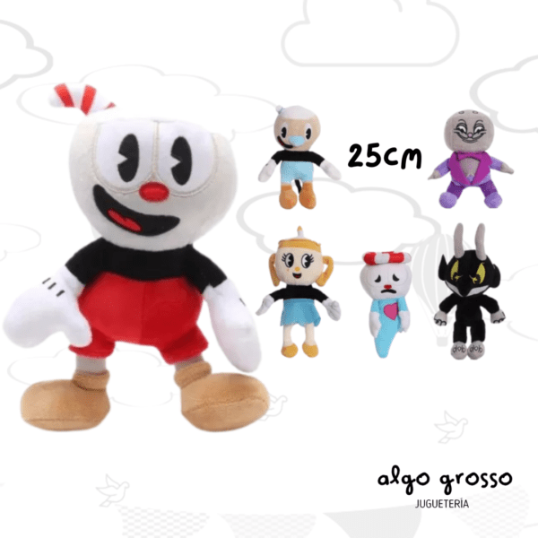 PELUCHE CUPHEAD 25CM "ALTERNATIVO"