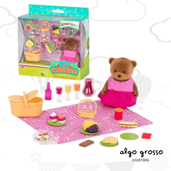 LIL WOODZEEZ JUEGO DE PICNIC art.WZ6531Z