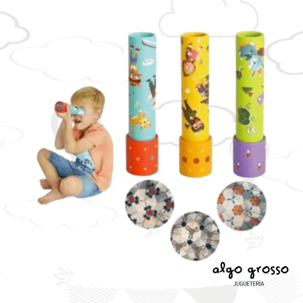 CALEIDOSCOPIO DE 18CM SUELTO EN BOLSA art.8963/8056