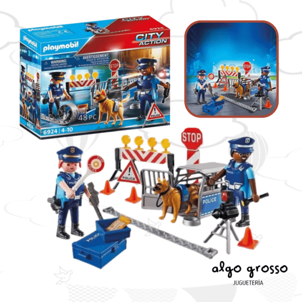 PLAYMOBIL CITY ACTION CONTROL DE POLICIA art.6924