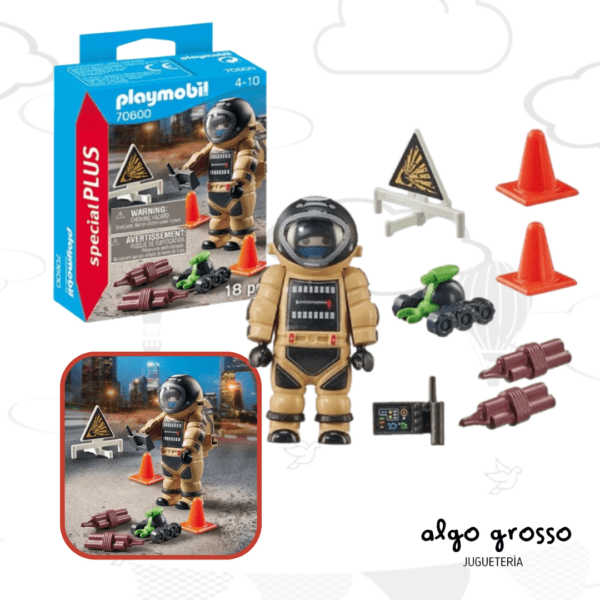 PLAYMOBIL POLICIA OPERACIONES ESPECIALES art.70600