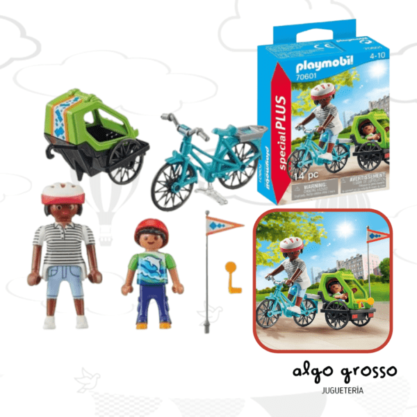 PLAYMOBIL EXCURSION EN BICICLETA art.70601