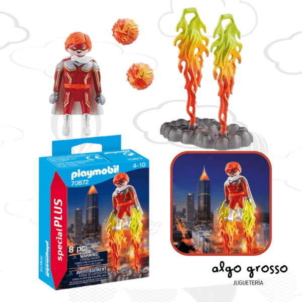 PLAYMOBIL SPECIAL PLUS SUPERHEROE art.70872