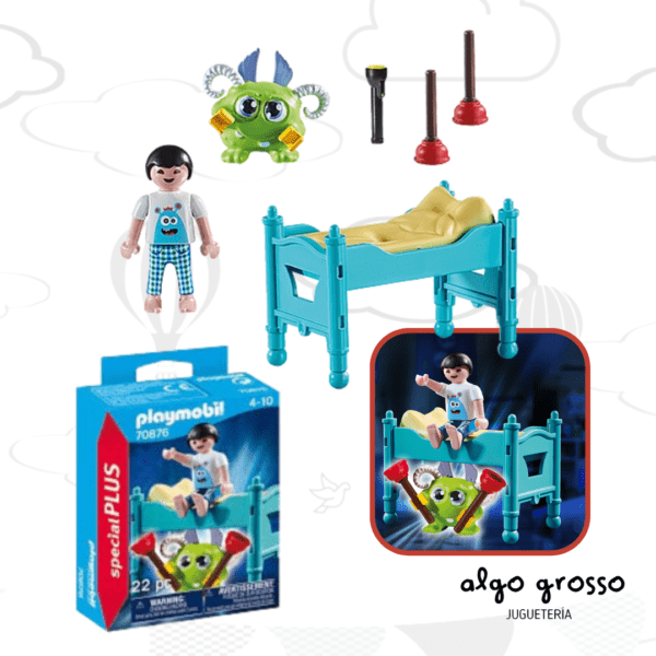 PLAYMOBIL SPECIAL PLUS NIÑO + MONSTRUO art.70876
