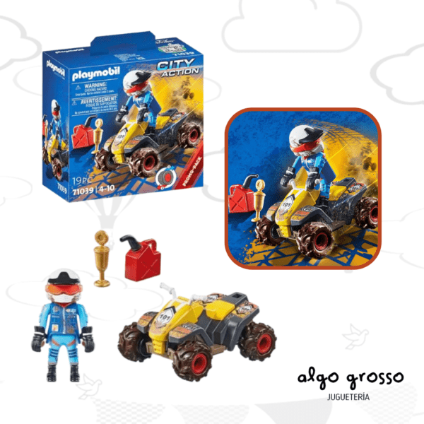 PLAYMOBIL CITY ACTION QUAD DE OFF ROAD art.71039