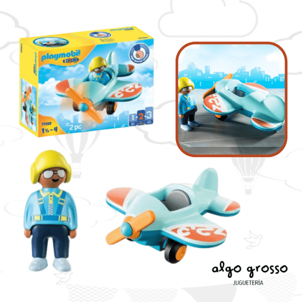 PLAYMOBIL 123 AVION art.71159