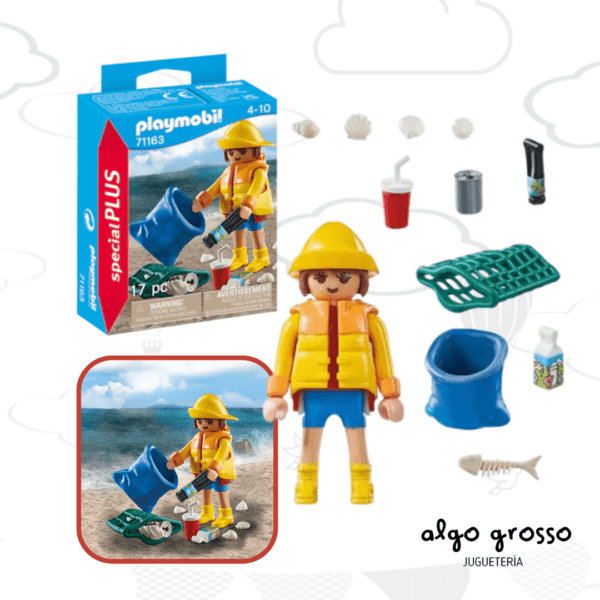 PLAYMOBIL SPECIAL PLUS ECOLOGISTA art.71163