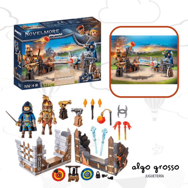 PLAYMOBIL NOVELMORE DUELO art.71212