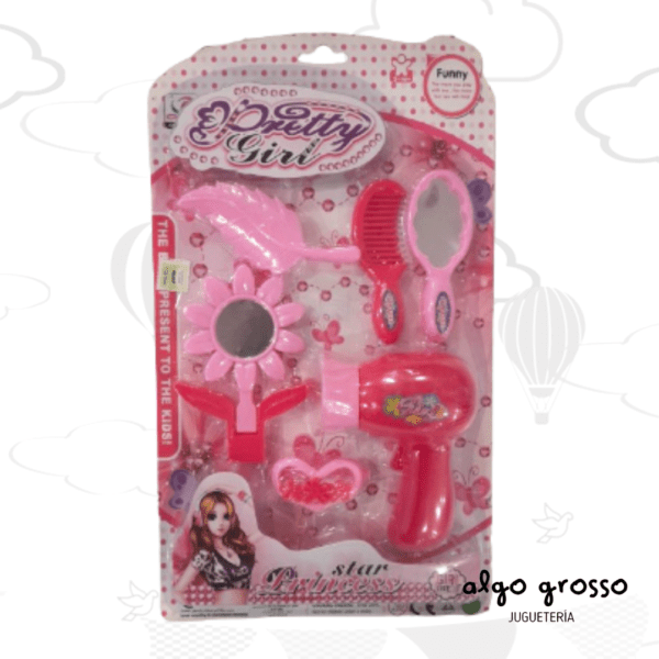 SET PELUQUERIA BEAUTIFUL BLISTER art.13251