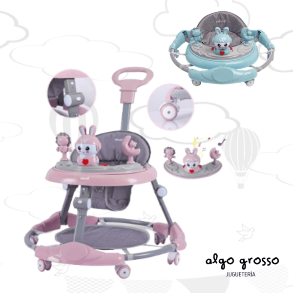 ANDADOR WINNY MUSICAL CON PISO Y MANIJA art.BW4005