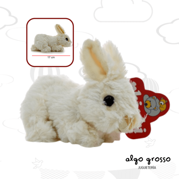 CONEJO DE PELUCHE DE 17CM art.2669