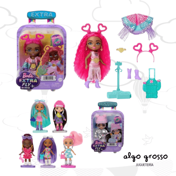 BARBIE EXTRA FLY MINIS MUÑECA DE 15CM art.HGP62