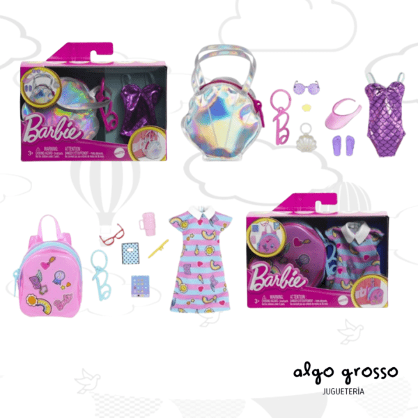 BARBIE SUPER ACCESORIOS PARA LA MUÑECA art.HJT41