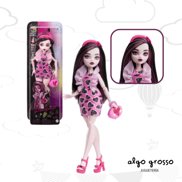 MONSTER HIGH BASICA DRACULAURA art.HKY74