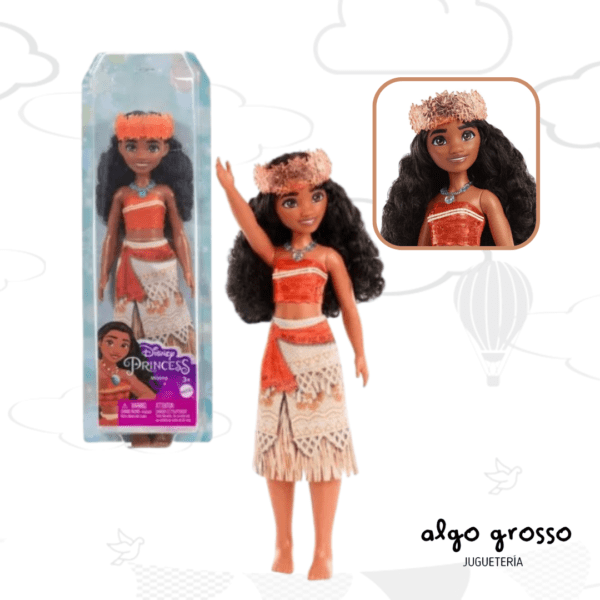 PRINCESA DISNEY MOANA 27CM art.HLW02/HLW05