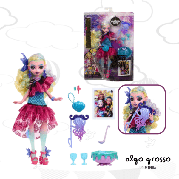 MONSTER HIGH MONSTER BALL LAGOONA BLUE art.HNF71