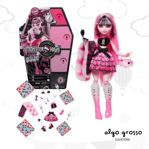 MONSTER HIGH SKULLTIMATE SECRETS DRACULAURA art.HNF73