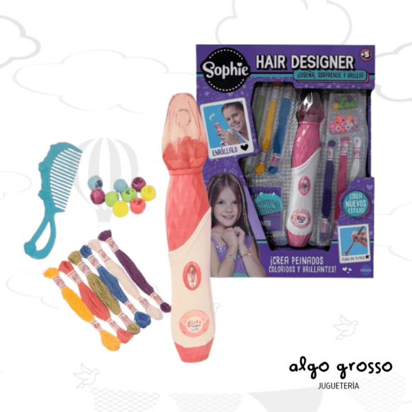 SOPHIE HAIR DESIGNER TRENZADORA CON MOSTACILLAS art.6647