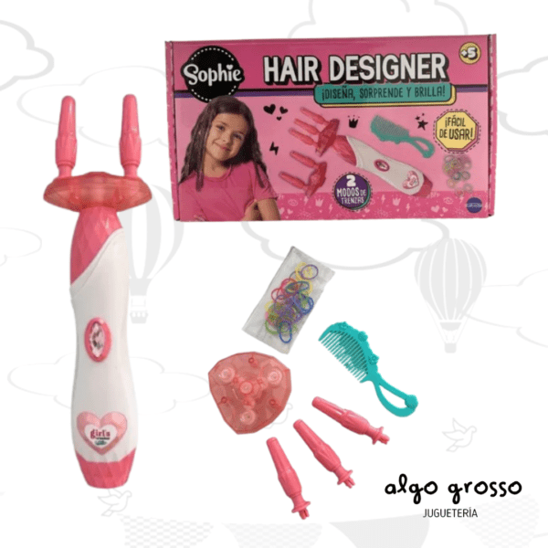 SOPHIE HAIR DESIGNER TRENZADOR + ACCESORIOS art.6648